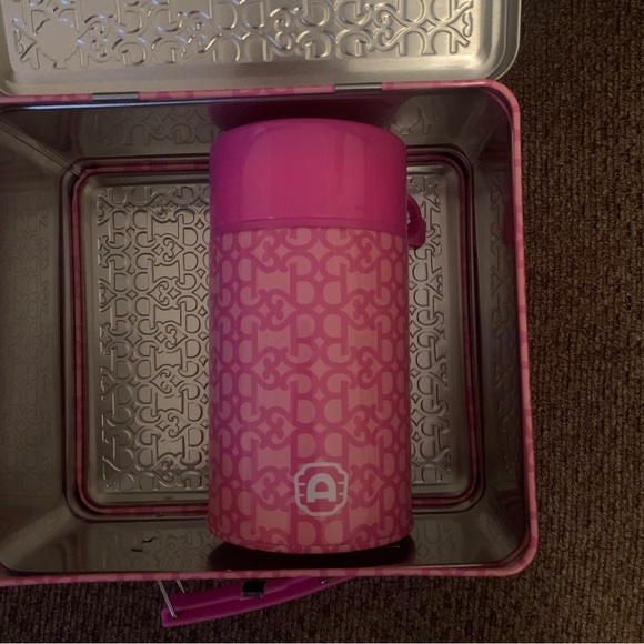 NIB Barbie x Alamo Drafthouse Exclusive Metal Lunchbox & Thermos Set - Picture 7 of 12